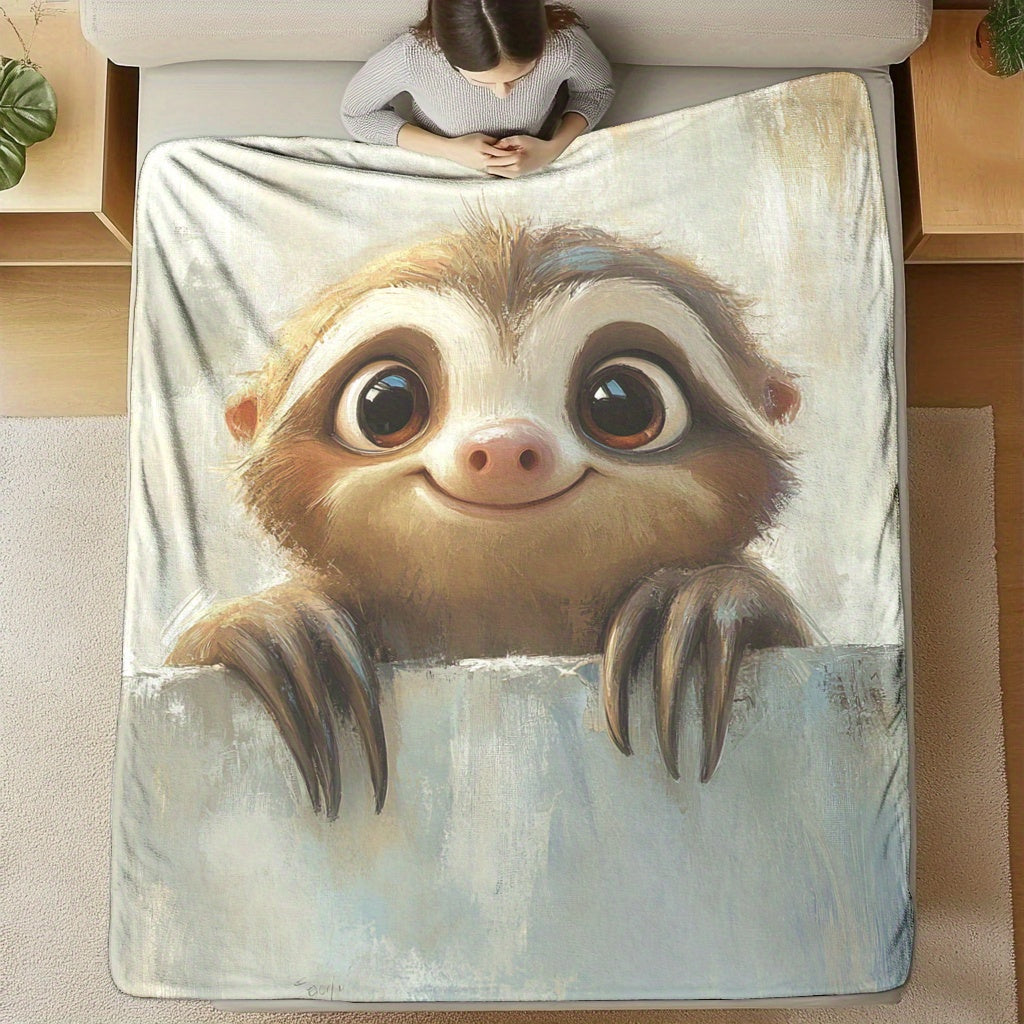 Cute Sloth Blanket