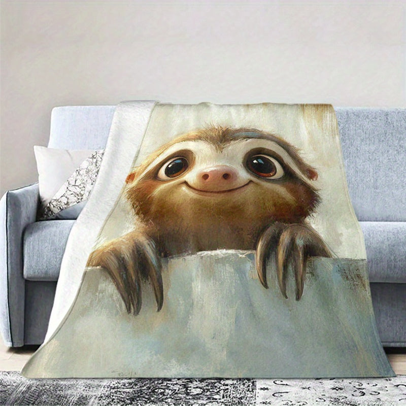 Cute Sloth Blanket