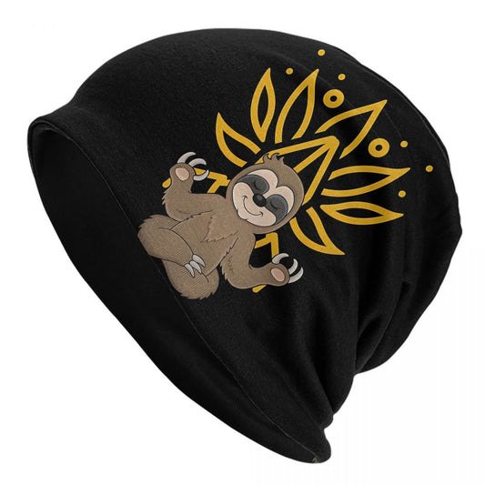 Meditating Sloth Beanie Hat