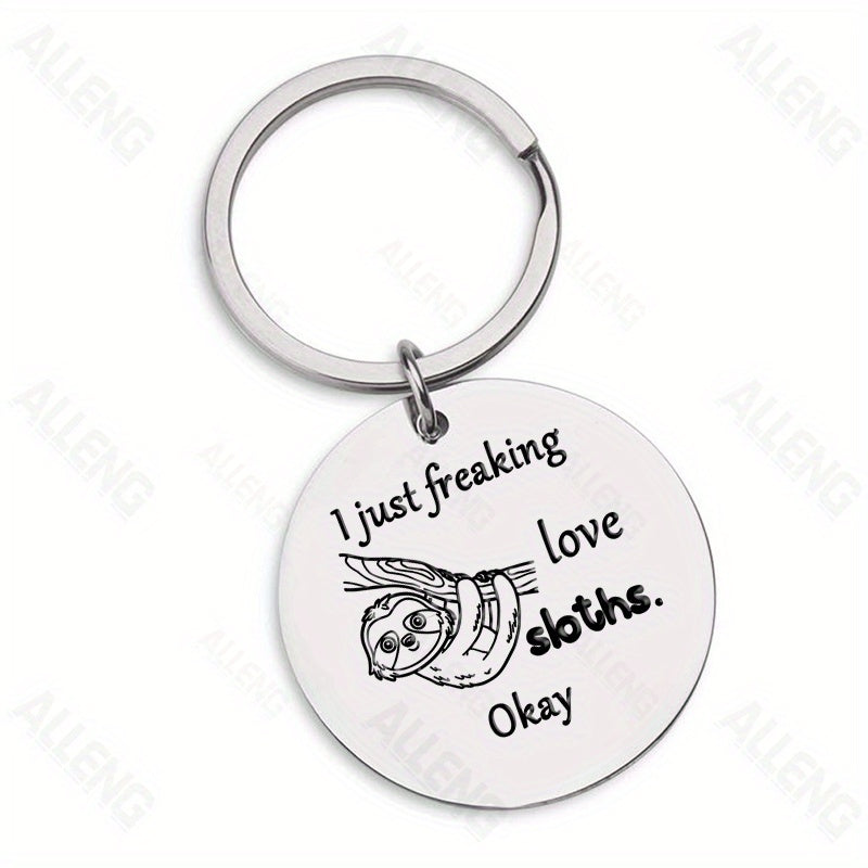 Love Sloths Keychain