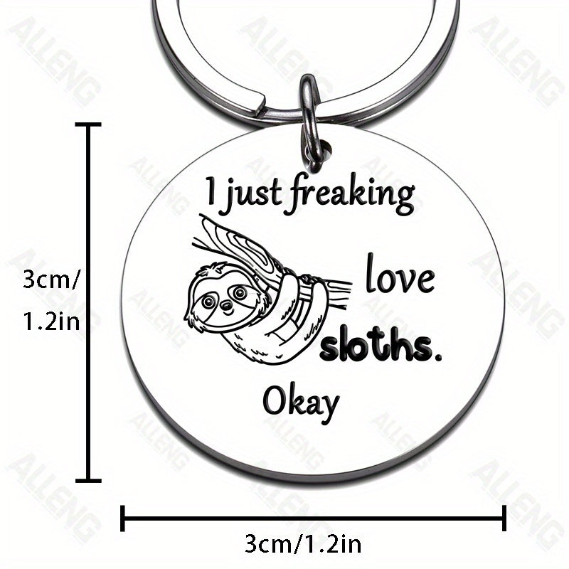 Love Sloths Keychain