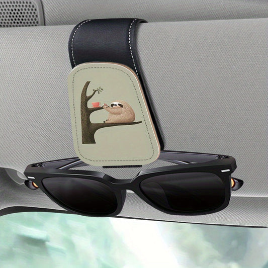 Tree Sloth Visor Holder Clip for Glasses