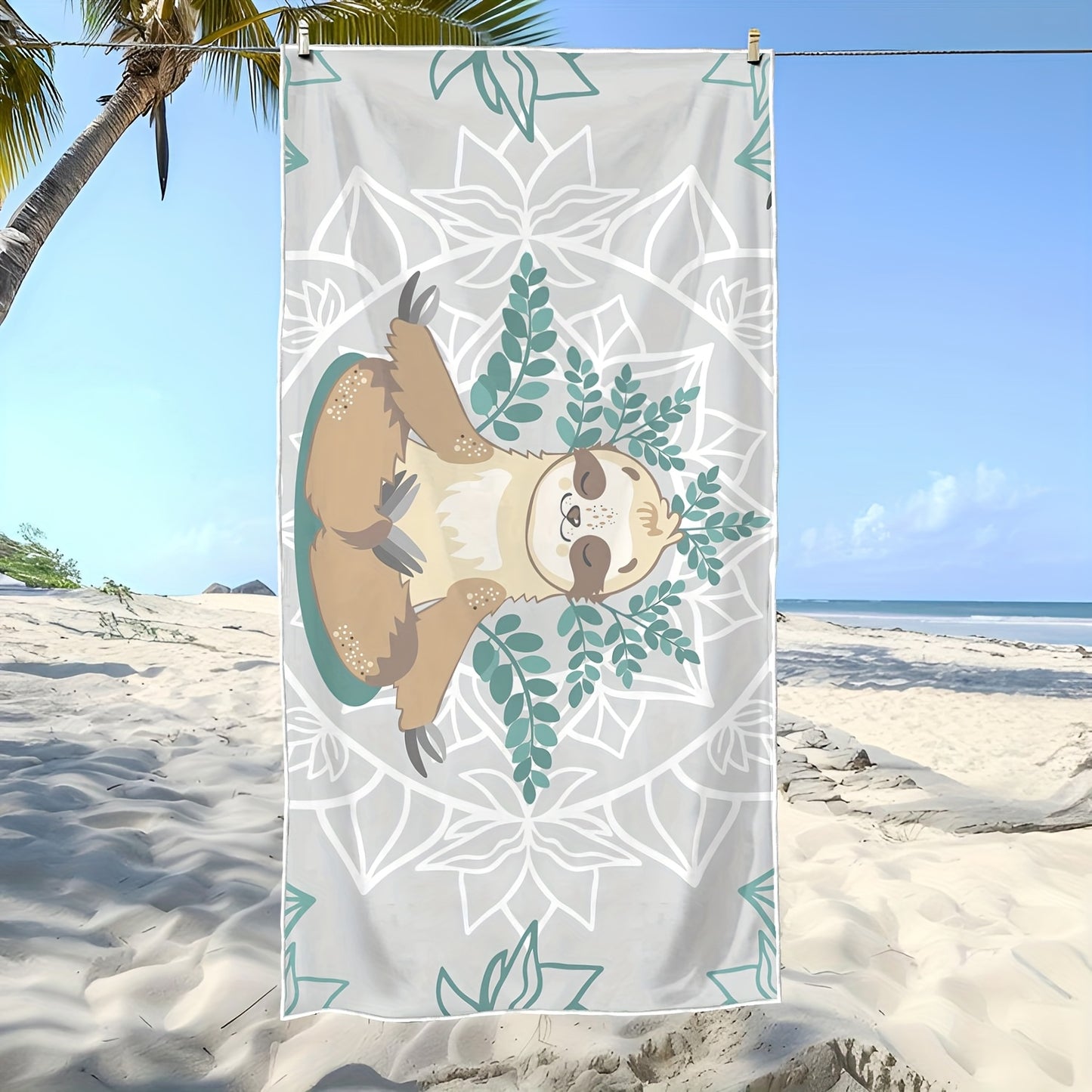 Zen Sloth Towel