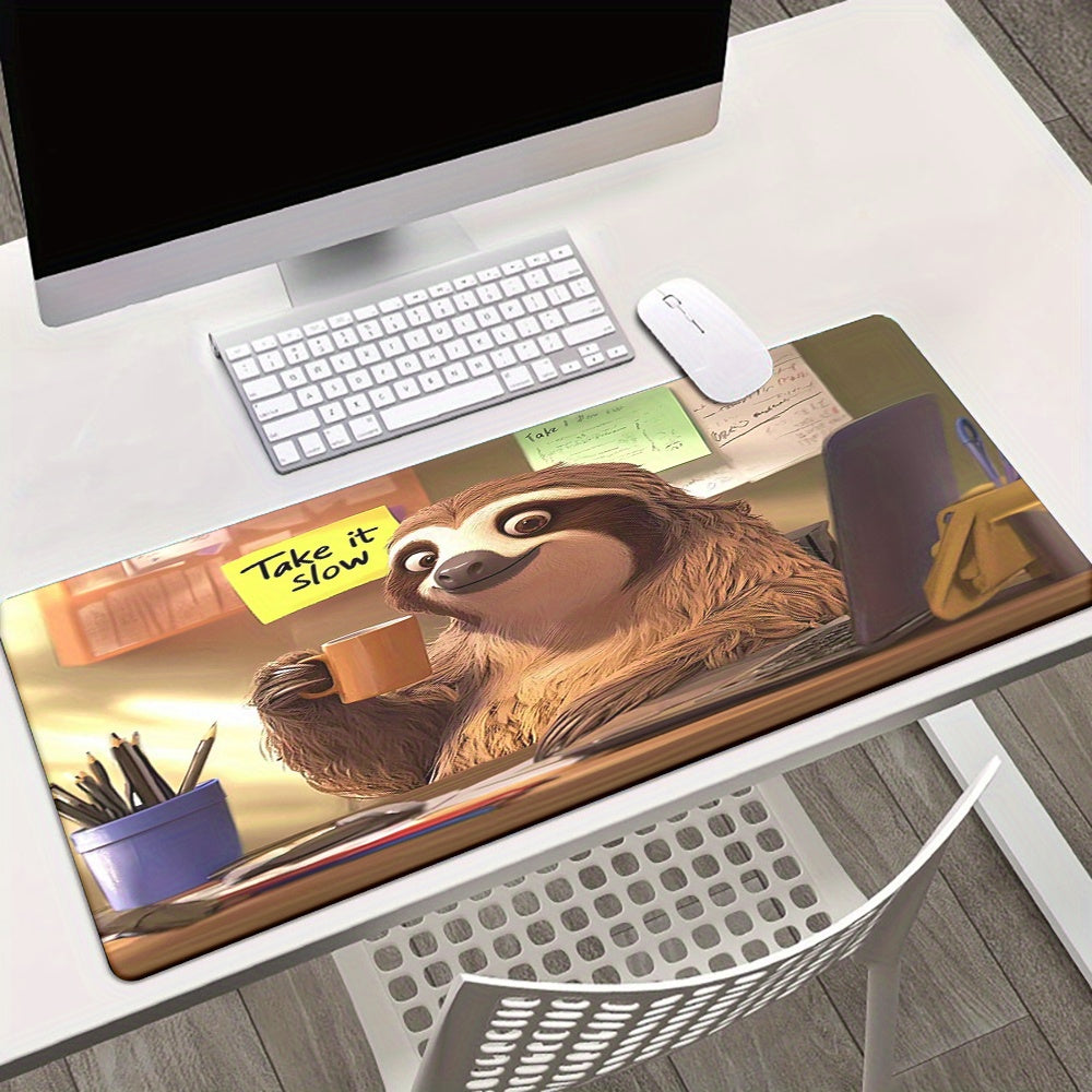 Large Sloth Desk Pad