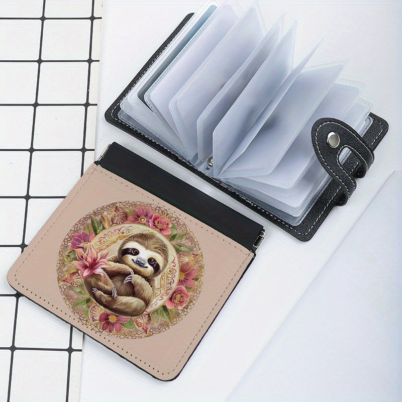 Sloth Card Holder Wallet