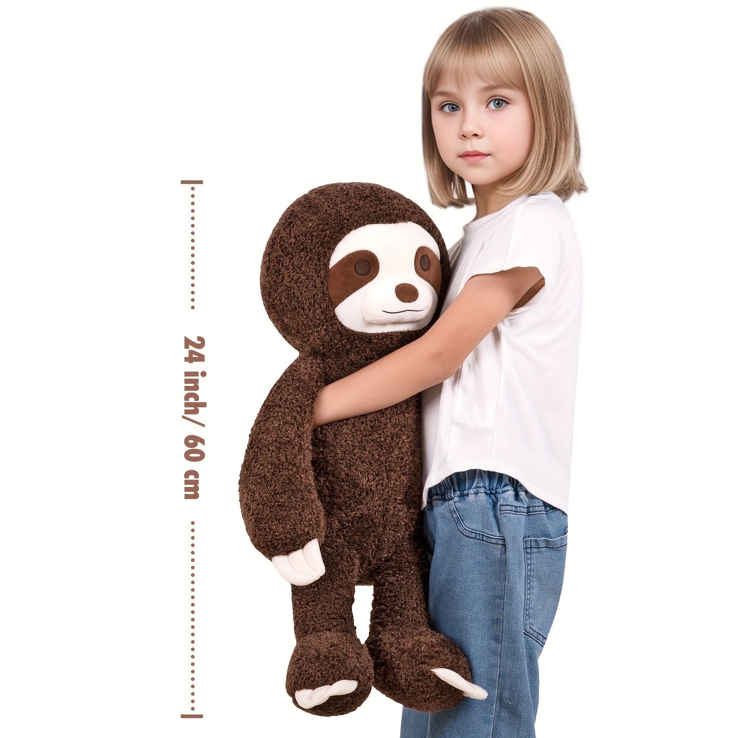 24 inch Cute Big Sloth Plush