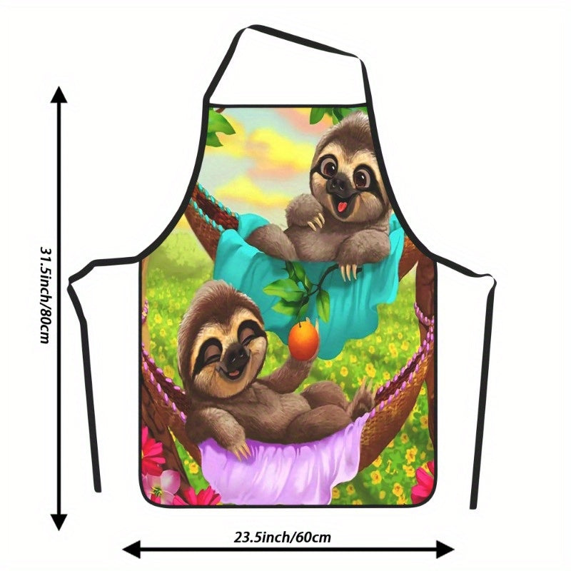 Sloth in Hammock Apron