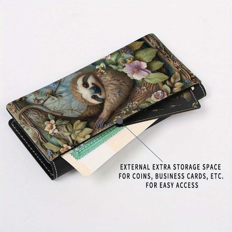 Sloth in Woodland Wallet