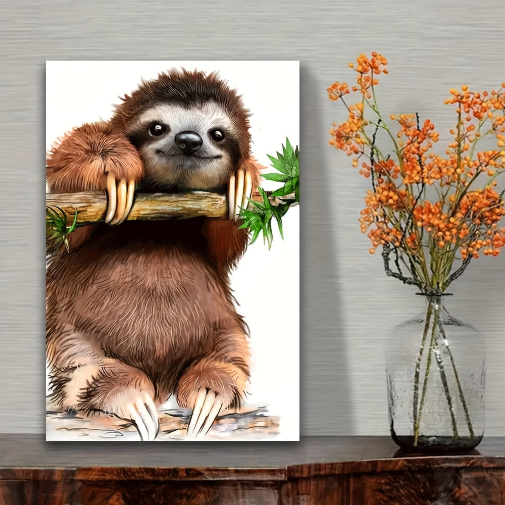 Sloth on Branches Poster