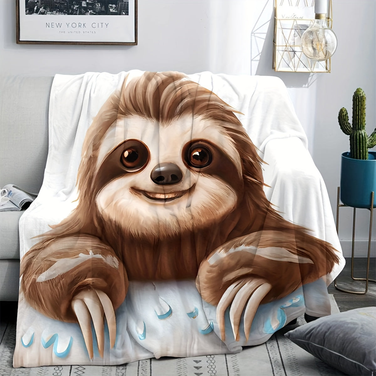 Adorable Sloth Blanket