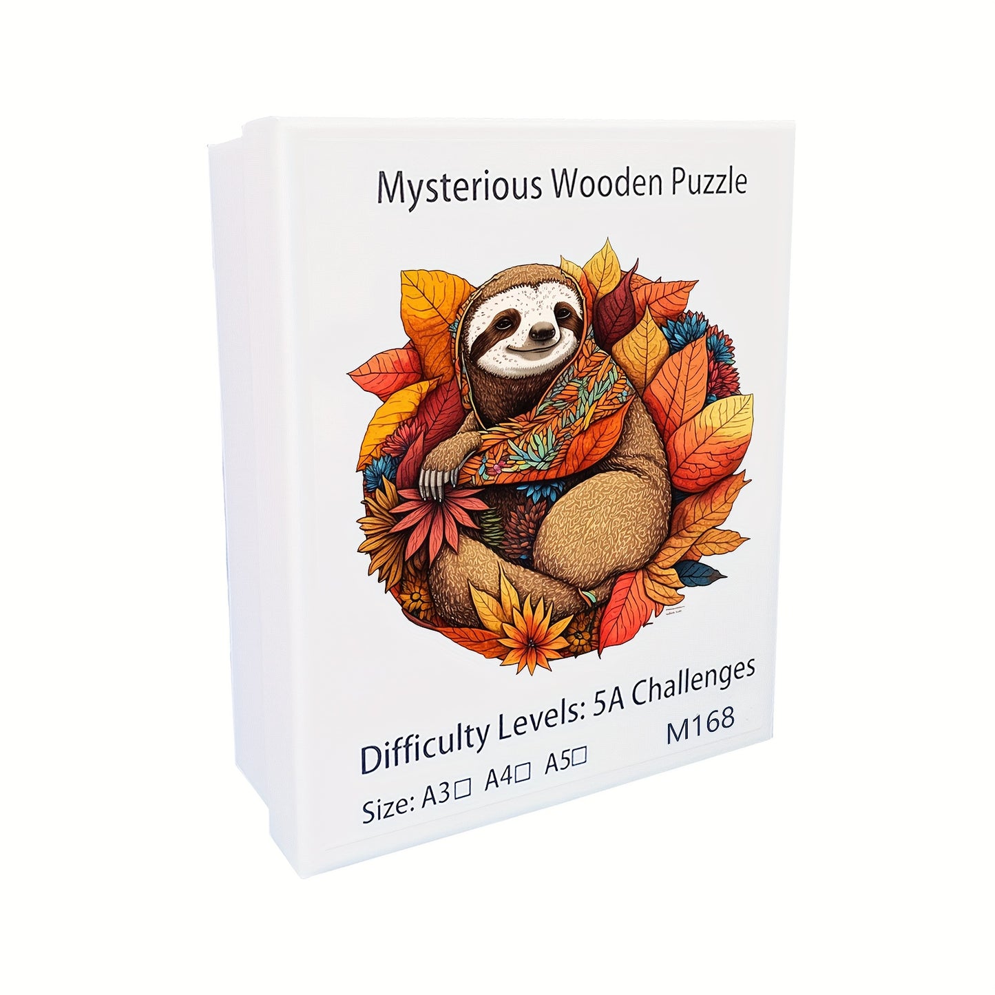 Dumb And Cute Sloth Wooden Puzzle