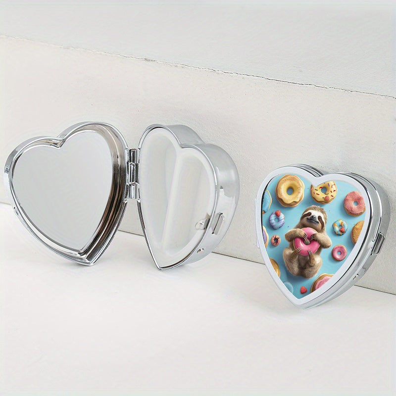 Donut Sloth Metal Jewelry Box