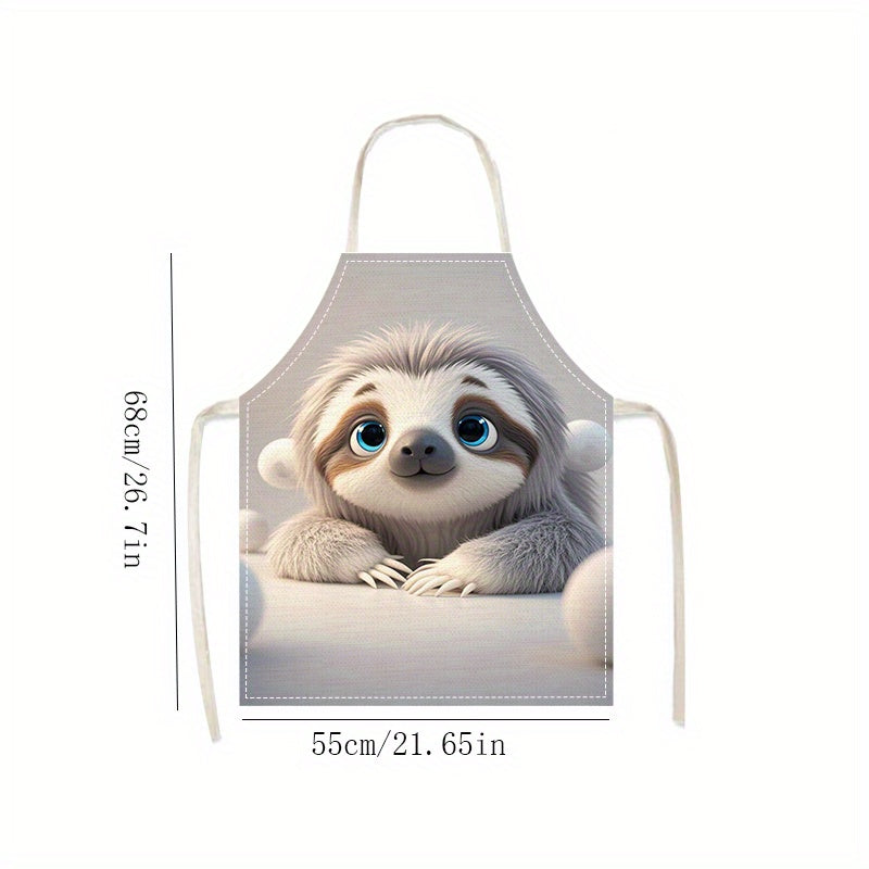 Cute Sloth Apron