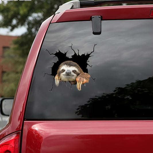 Sloth Car Sticker