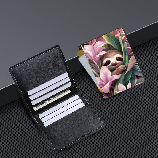 Sloth Card and Cash Wallet