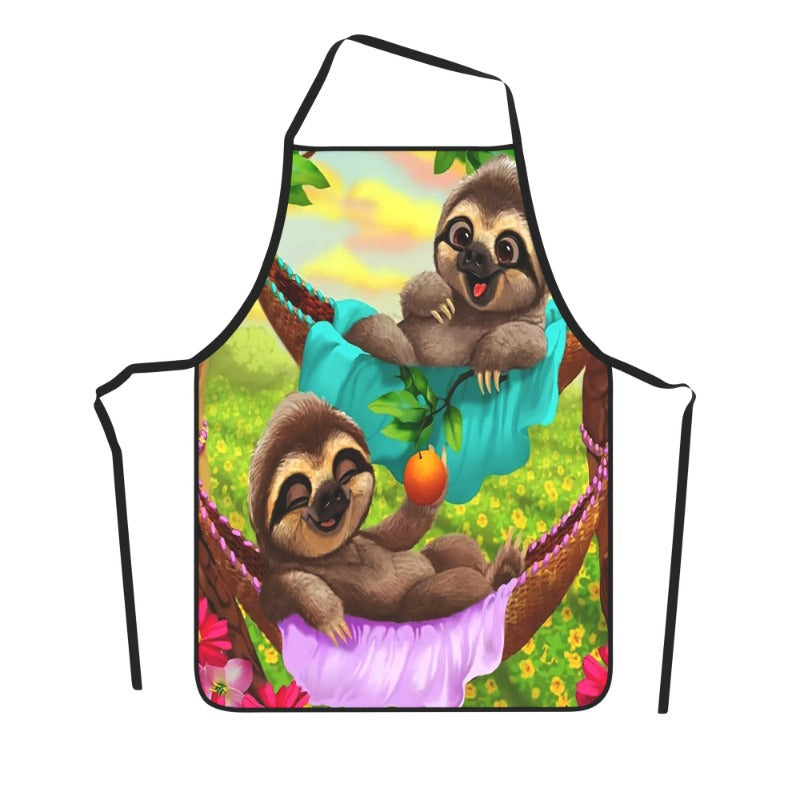 Sloth in Hammock Apron