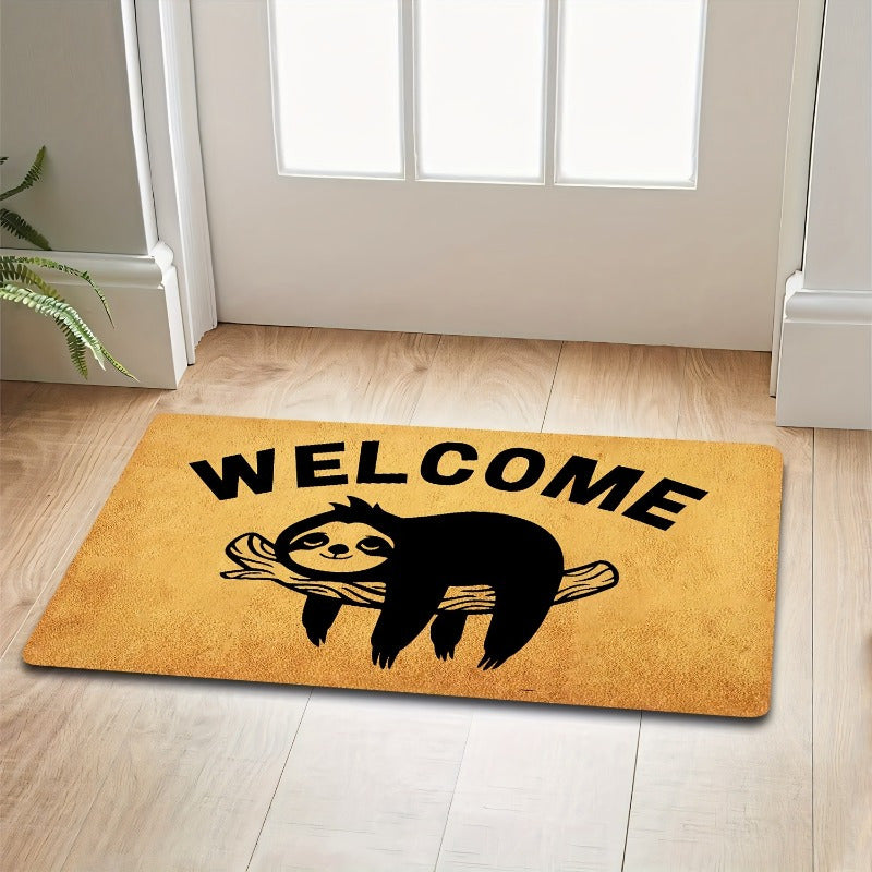 Sloth Welcome Mat