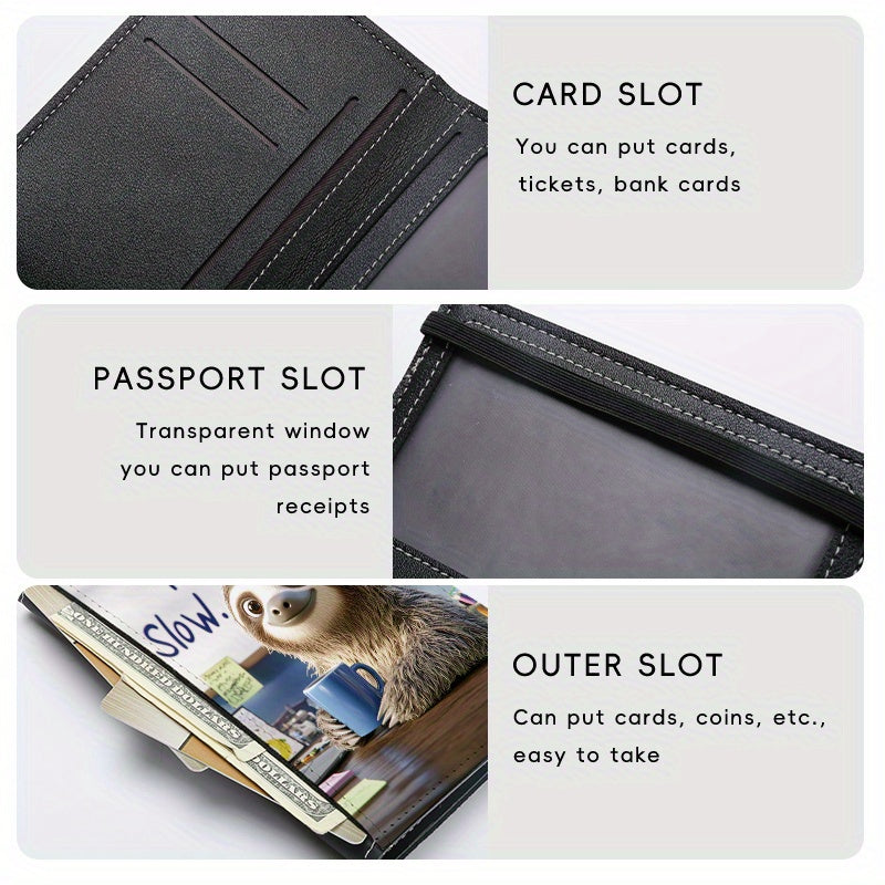 Sloth Passport Wallet