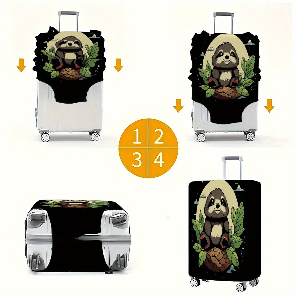 Cute Sloth Luggage Cover