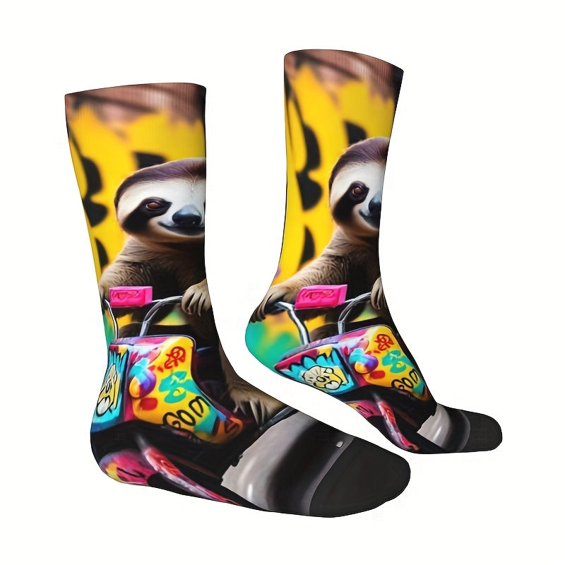 3D Digital Print Sloth Socks