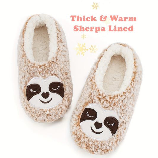 Ultra Soft Sloth Slippers