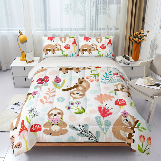 Sloth Comforter Set