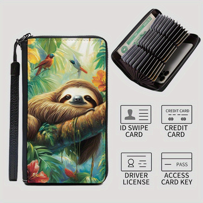 Tropical Sloth Wallet 36 Slots