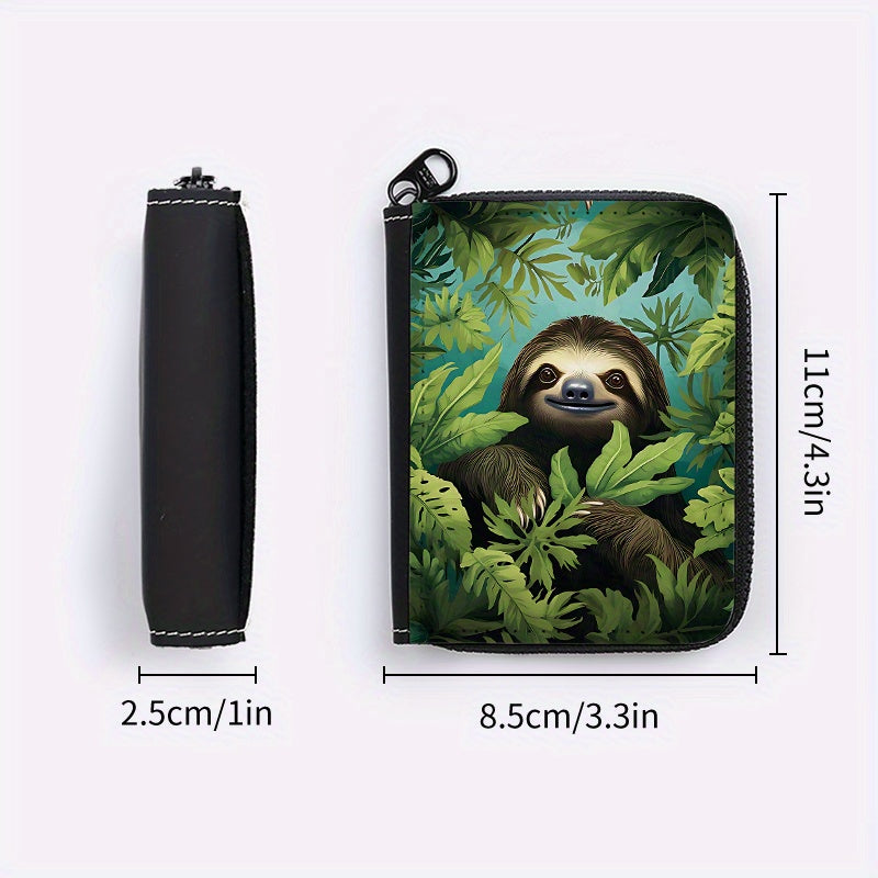 Jungle Sloth Card Wallet