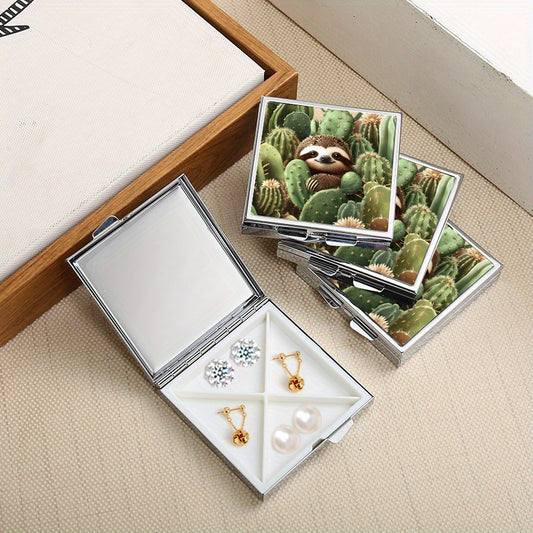 Sloth Square Jewelry Organizer Box