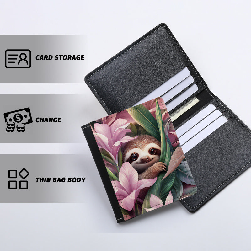 Sloth Card and Cash Wallet