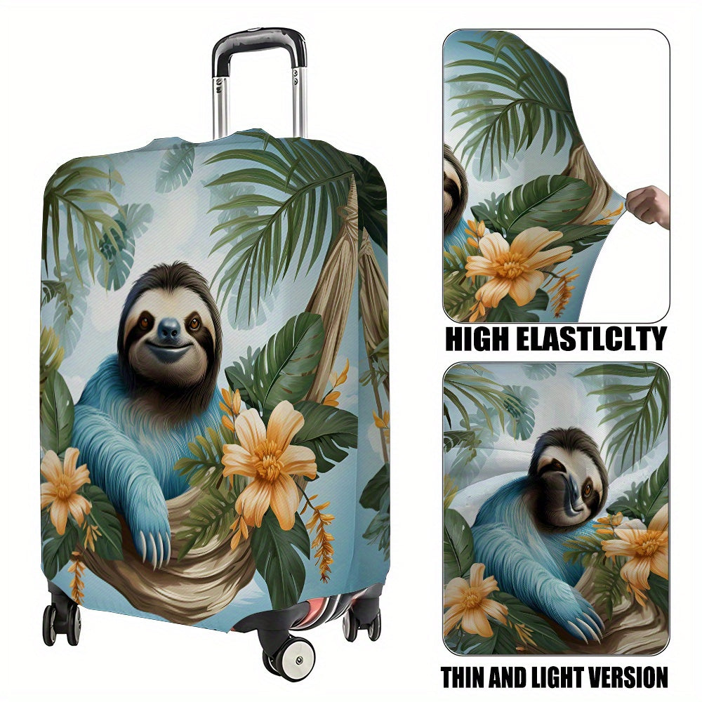 Beach Sloth Luggage Cover