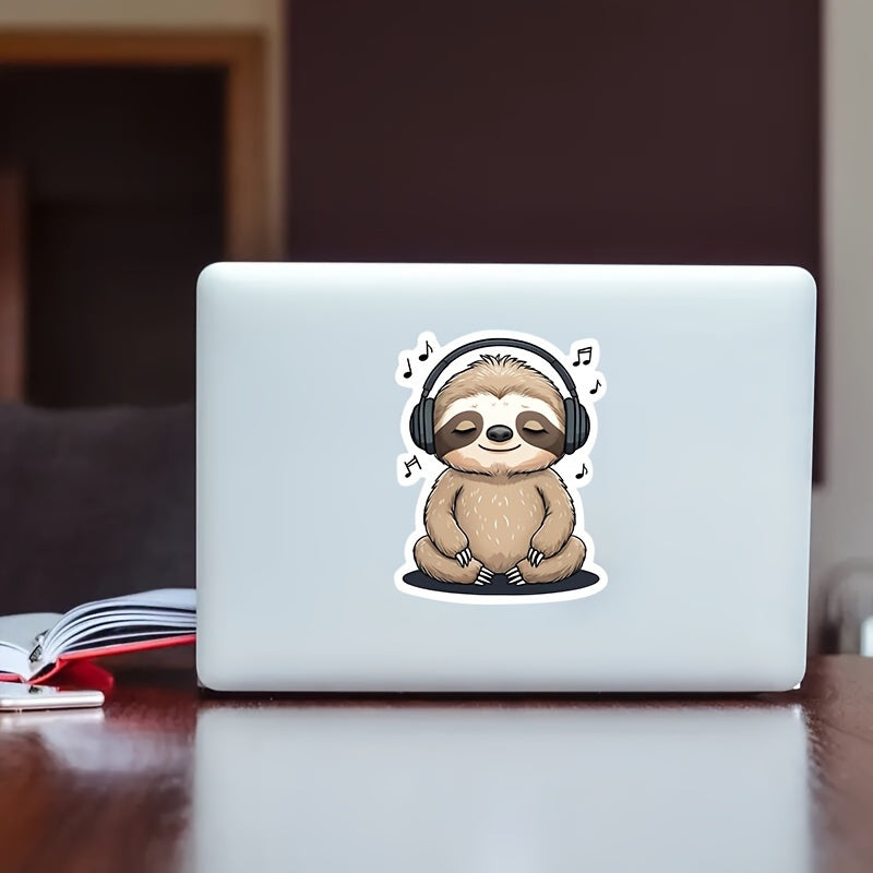 Musical Sloth Stickers