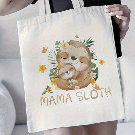 Mama Sloth Tote Bag