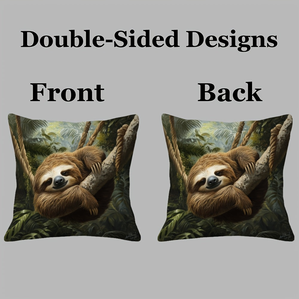 Sloth Cushion Cover