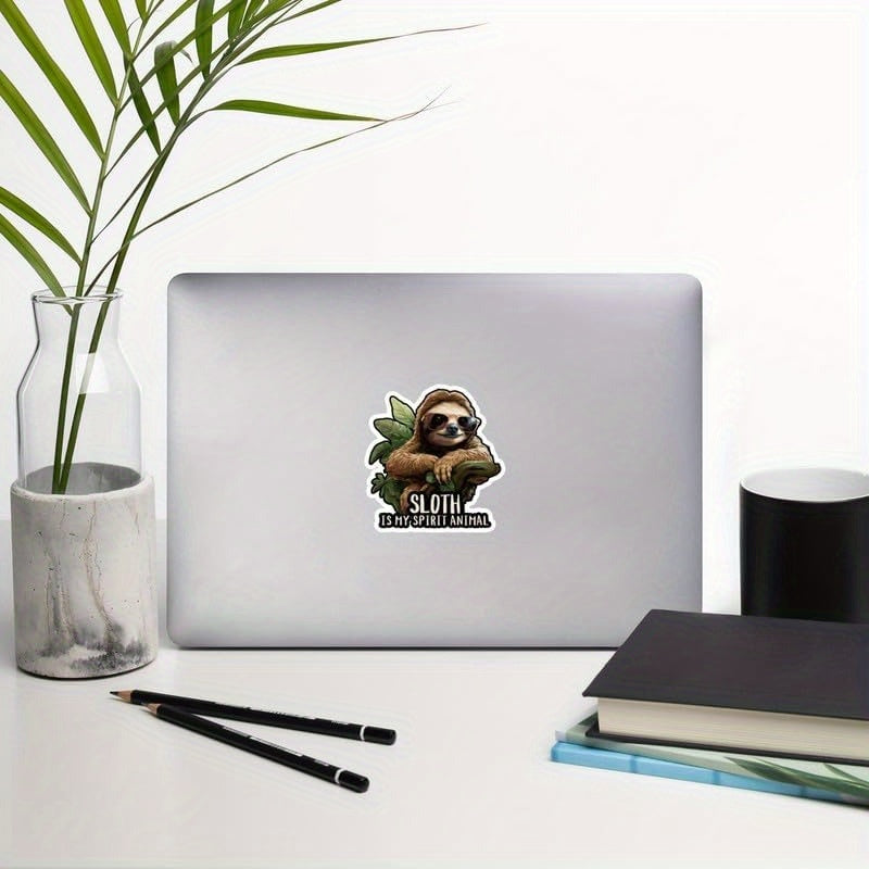 Sloth Is My Spirit Animal Weatherproof Sticker