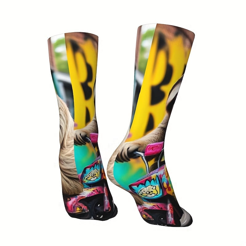 3D Digital Print Sloth Socks