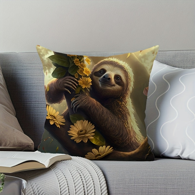 Sloth Cushion Cover