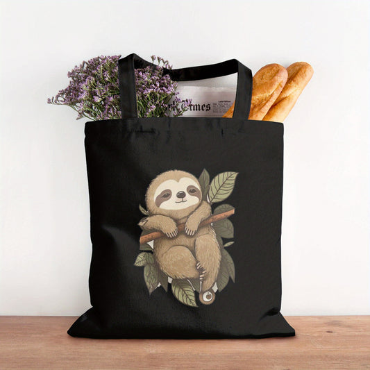Sloth Canvas Tote Bag