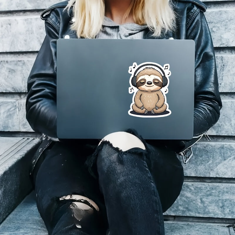 Musical Sloth Stickers