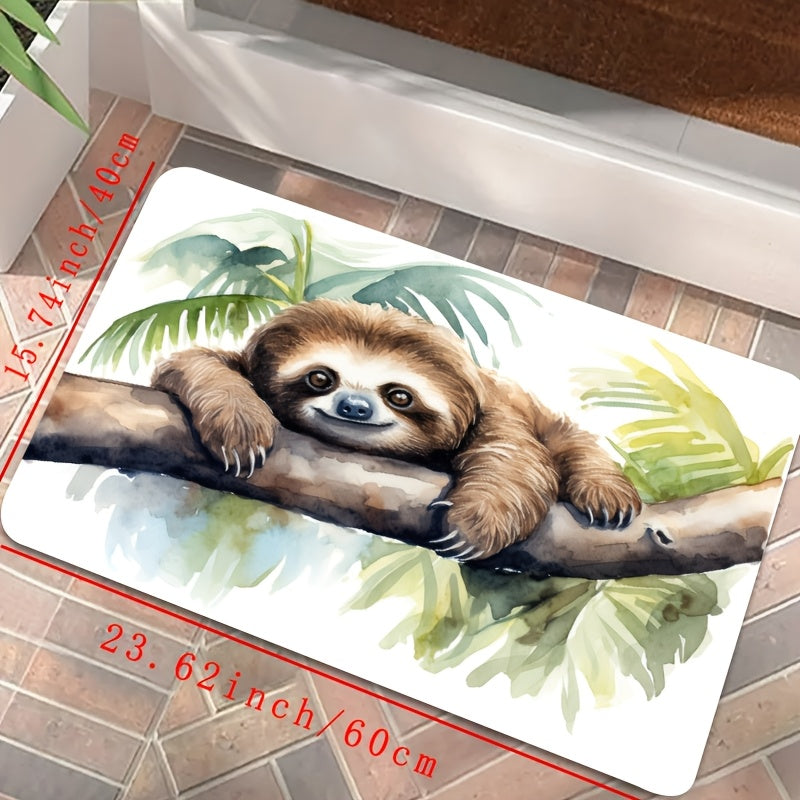 Lazy Sloth Doormat