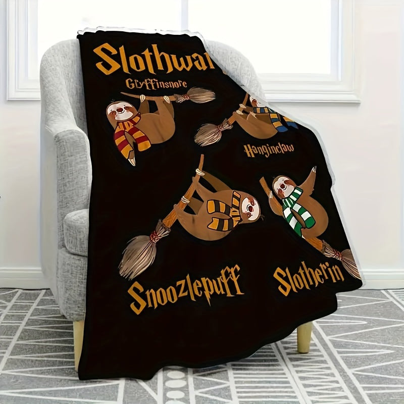 Slothwarts Themed Blanket