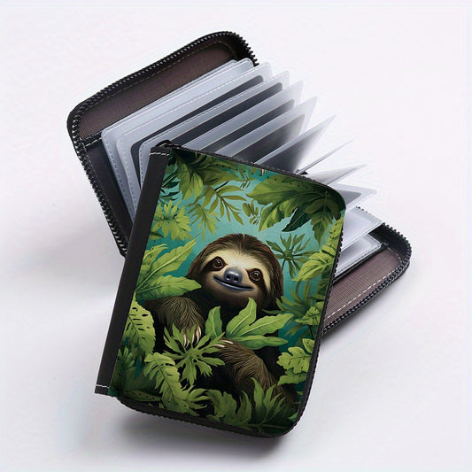 Jungle Sloth Card Wallet