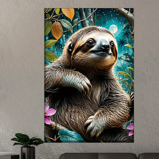 Sloth Canvas Print