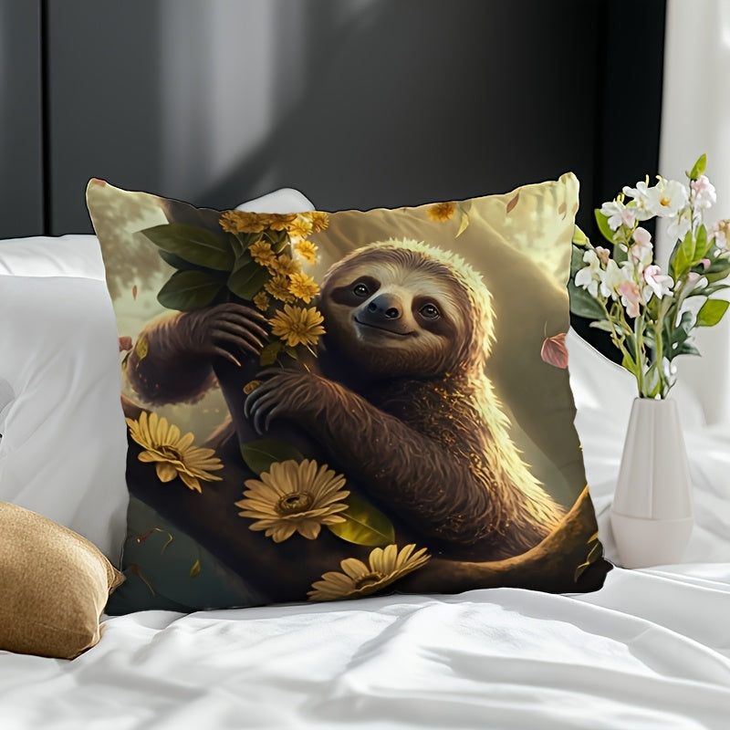 Sloth Cushion Cover