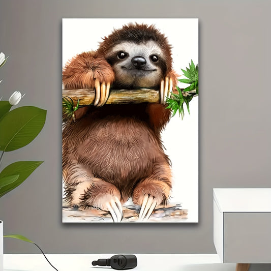 Sloth on Branches Poster