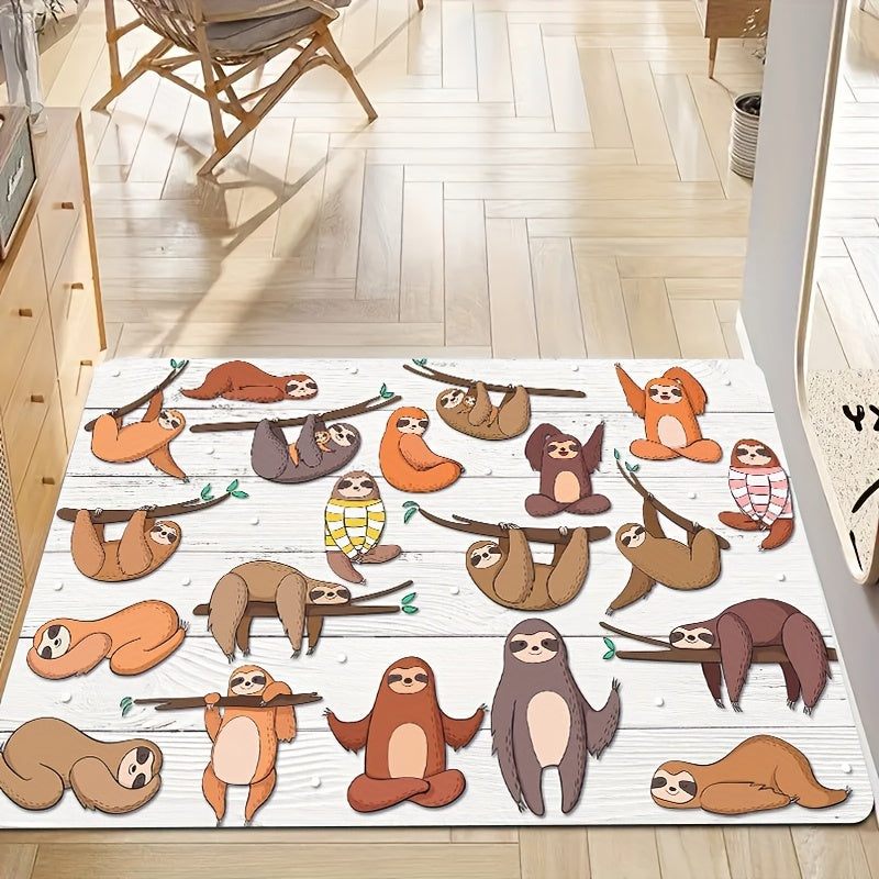 Fun Sloth Doormat