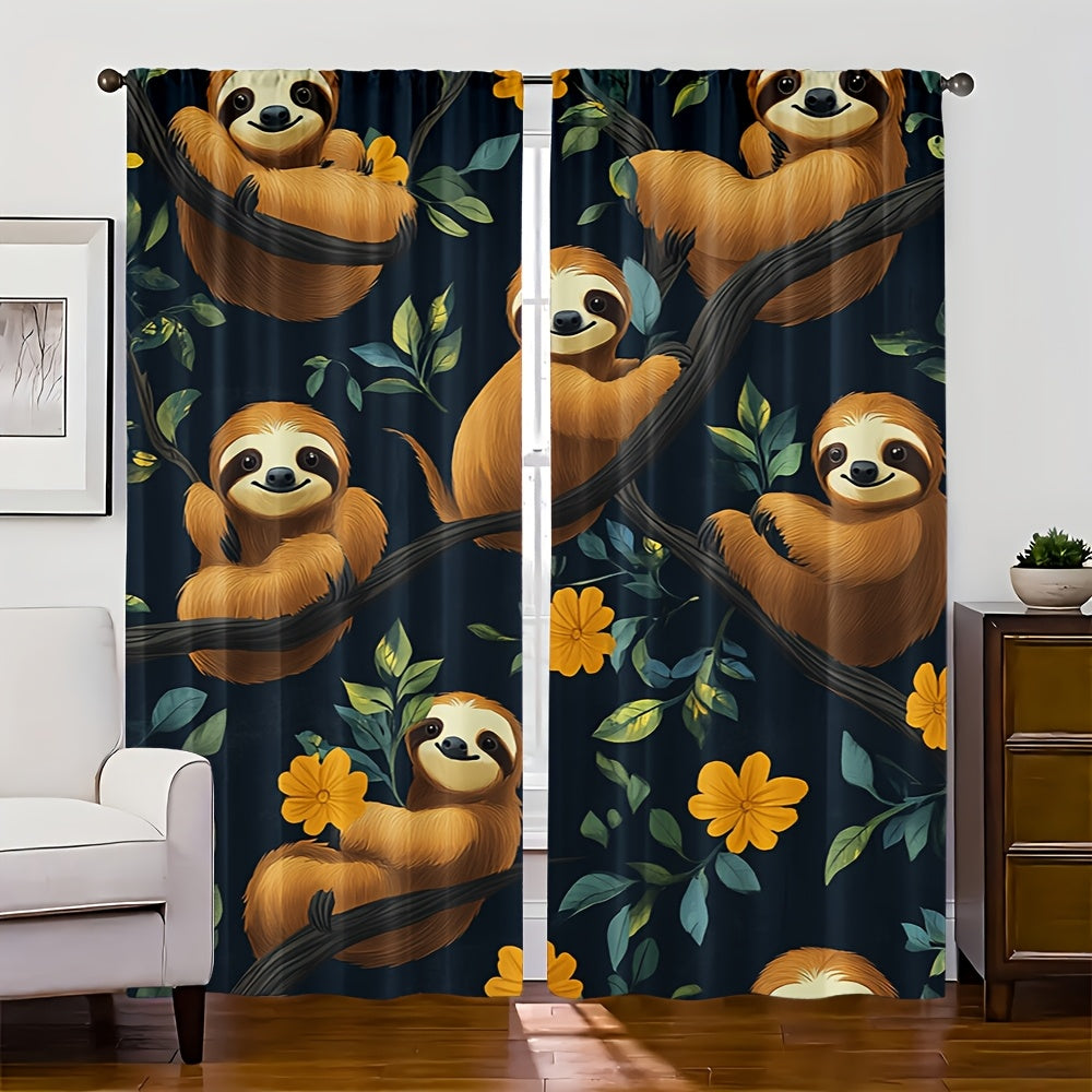 Sloth Curtains