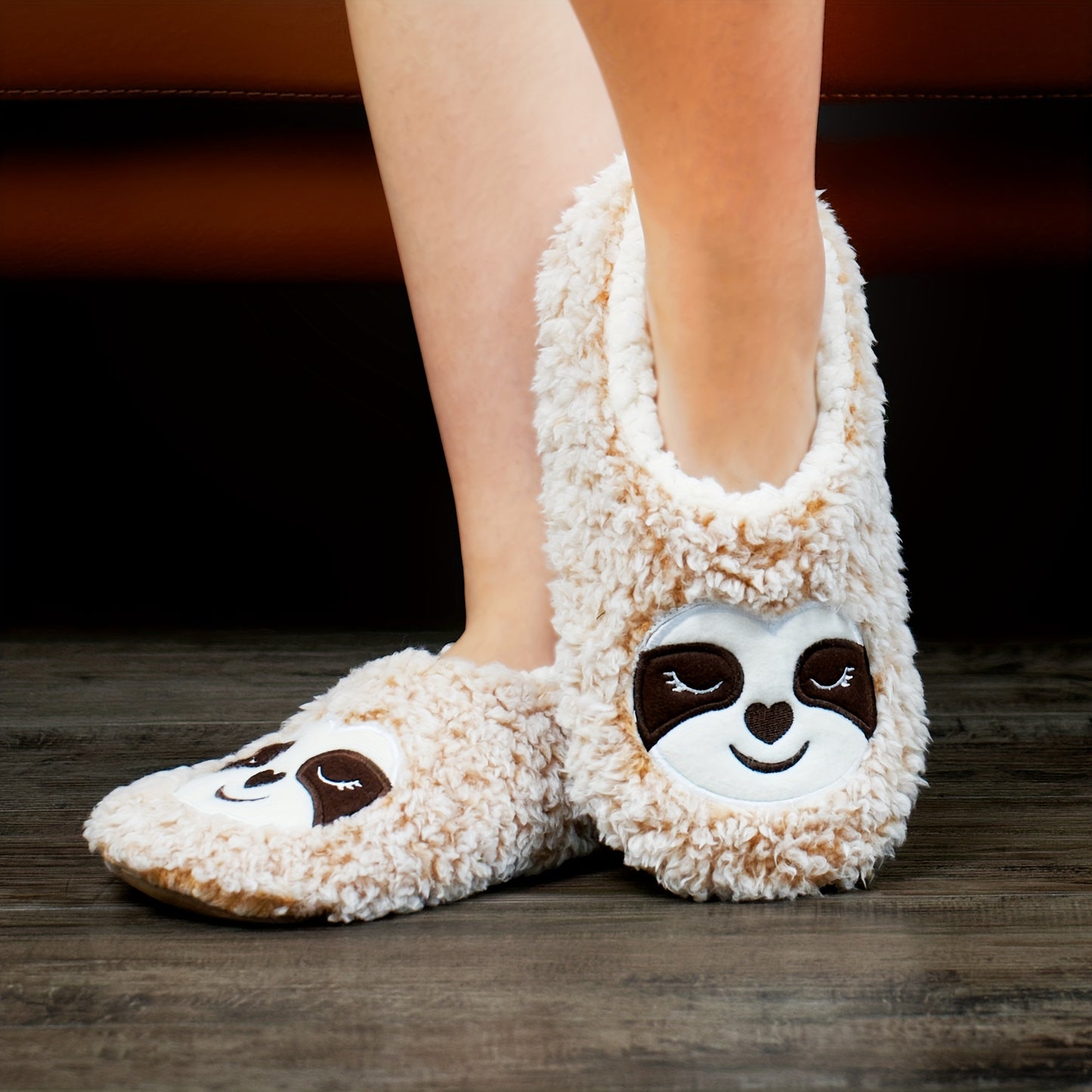 Ultra Soft Sloth Slippers