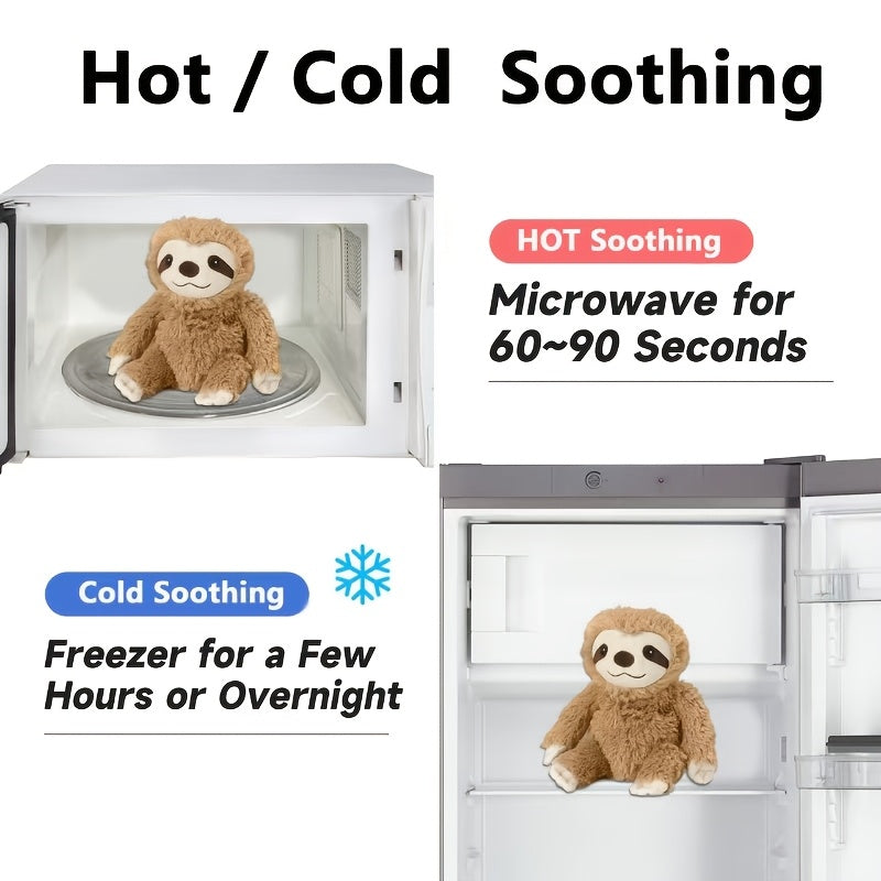 Sloth Plush Microwave Heating Pad Toy