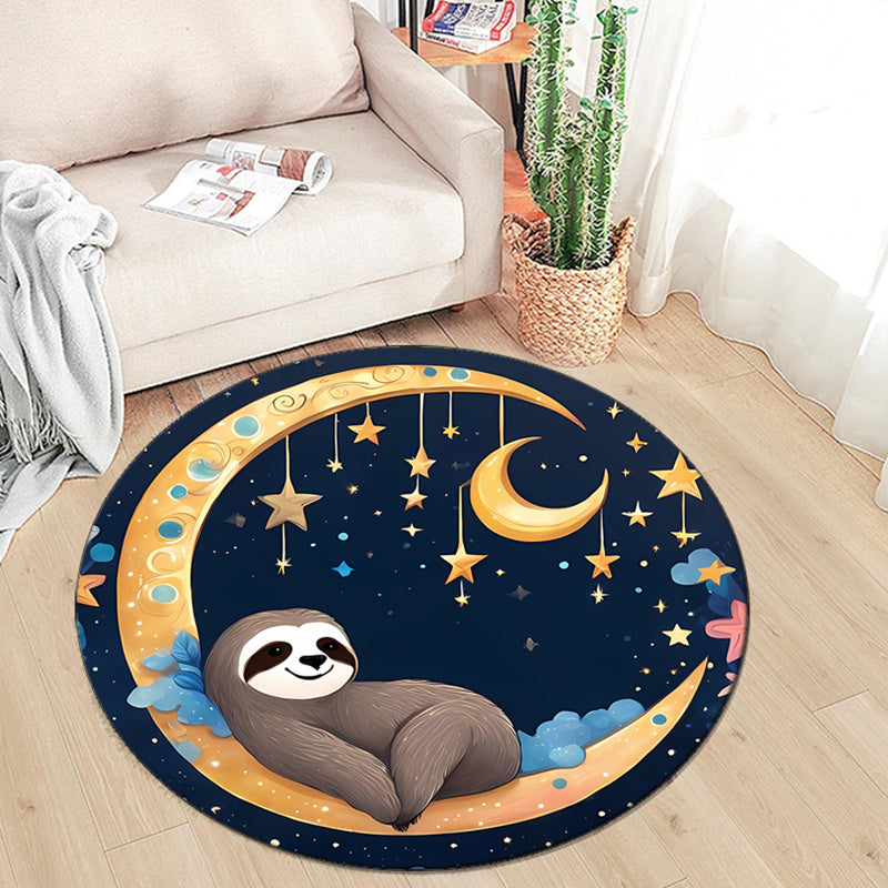 Moon & Stars Sloth Rug